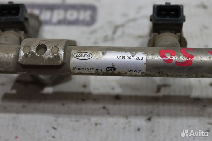 Lifan x50 1.5 МКПП топливная рампа с форсунками