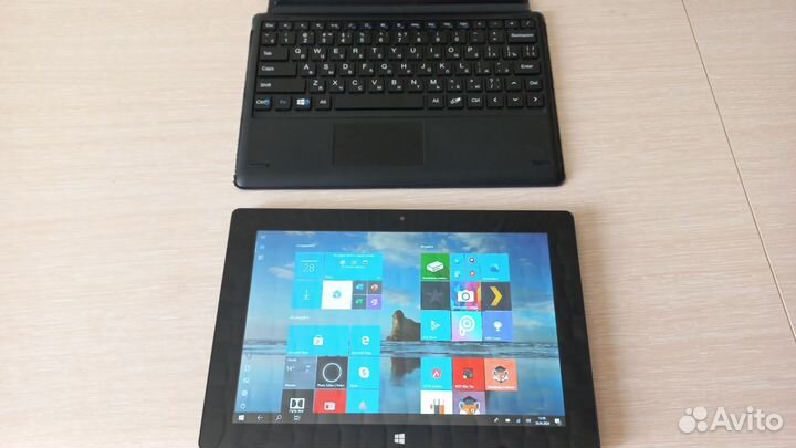 Планшет на windows 10 с клавиатурой