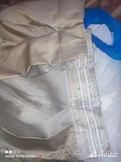 Шторы новые. Цена за указана за одно полотно