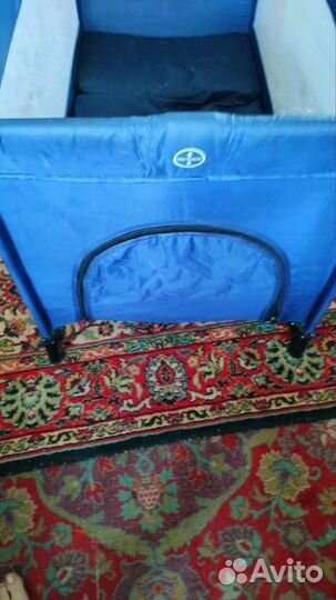 Детская кровать манеж с матрасом