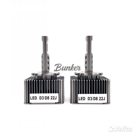 Светодиодные LED лампы под штатный ксенон D3S