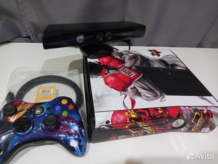 Консоль Xbox 360 Slim custom Street Fighter, 750Gb