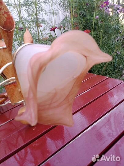 Люстра потолочная СССР бу трех рожковая от