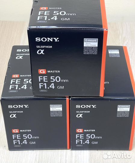 Sony FE 50mm f/1.4 GM Новый