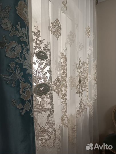Занавески шторы тюль бу