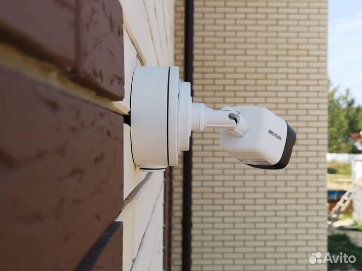 Установка камер видеонаблюдения