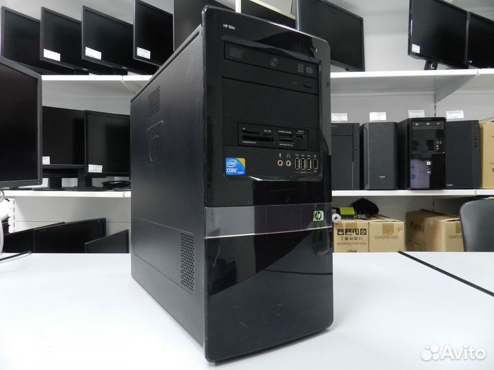 HP Core i3, 8GB, SSD 120GB для работы