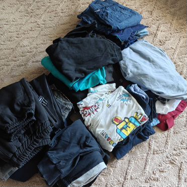 Детские вещи пакетом на мальчика 122 128