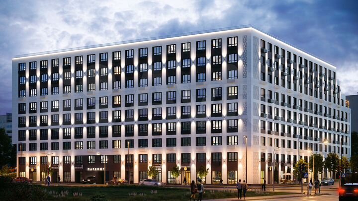 2-к. квартира, 42,5 м², 7/8 эт.