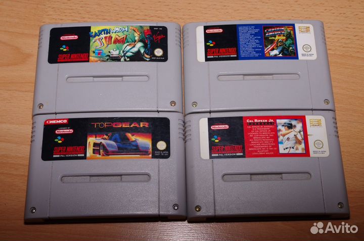 Картриджи для Super Nintendo Famicom, ntsc-U / PAL