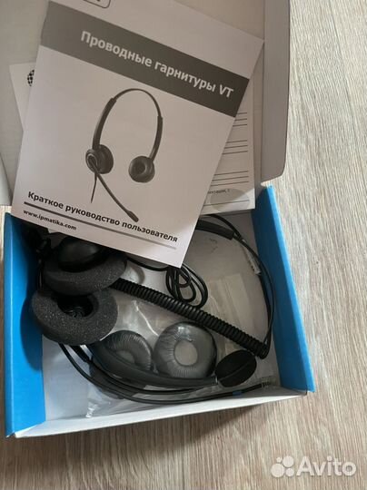 Гарнитура наушники с микрофоном