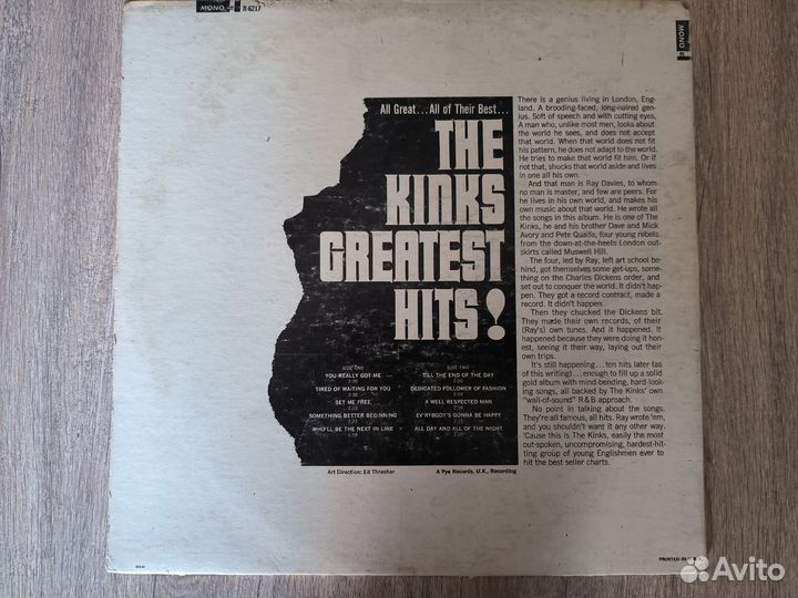 The Kinks - The Kinks Greatest Hits USA