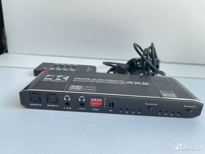 Hdmi матрица 4x2