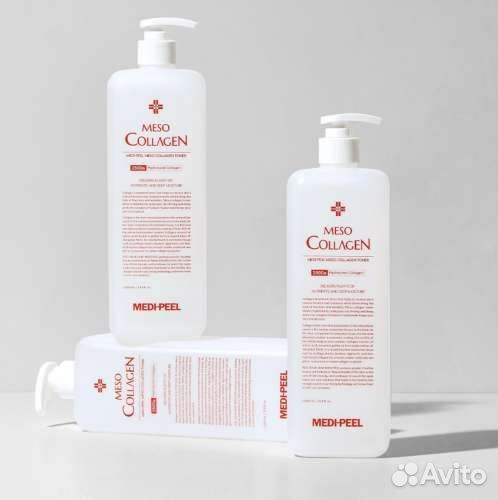 Medi-peel Тонер для лица с коллагеном 1000 мл