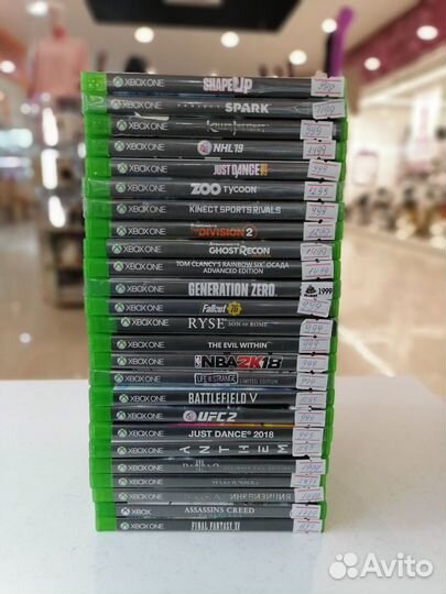 Диски/игры xbox one компания Донат