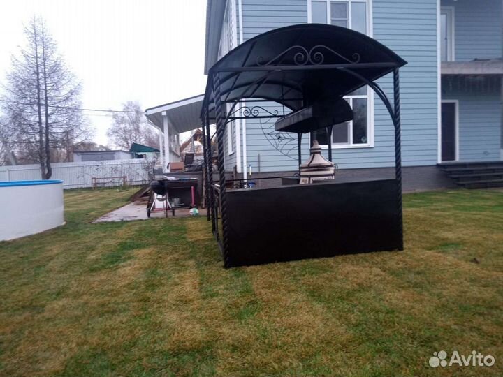 Мангальный комплекс из металла