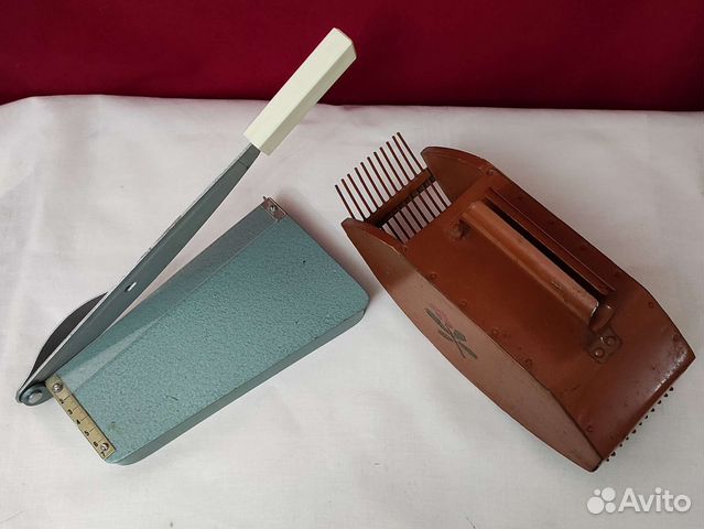 Резак для бумаги и ягодосборник