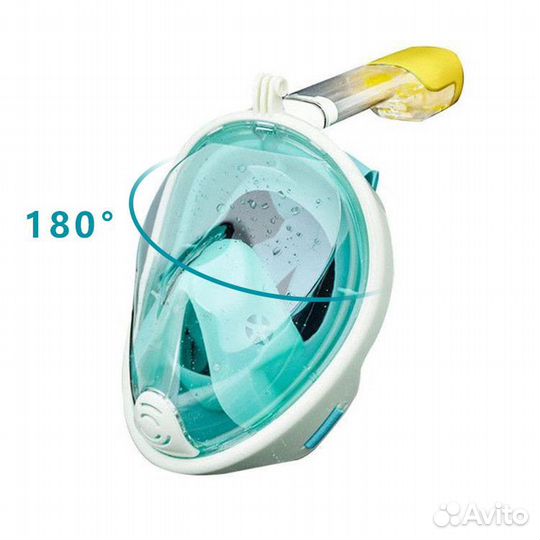 Маска для подводного плавания, дайвинга. Новая
