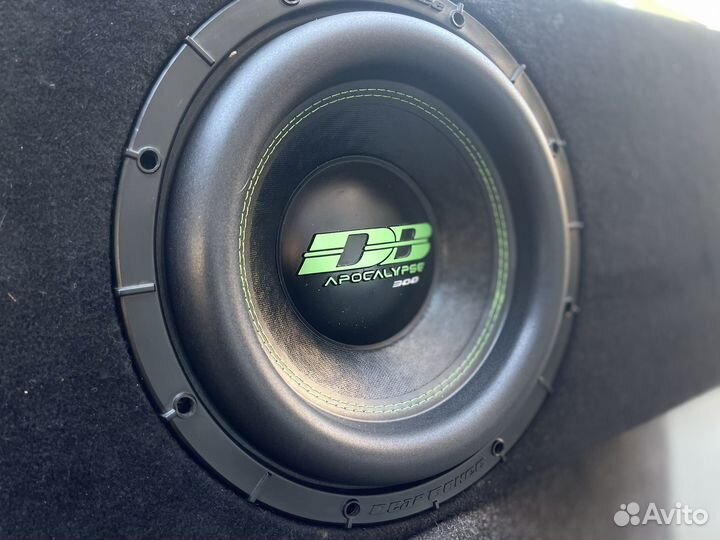 Сабвуфер apocalypse DB-SA302 D2 4000w