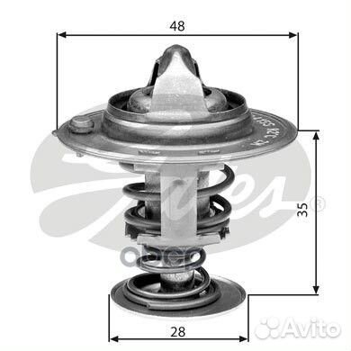 Термостат hyundai getz 1.1 02/KIA picanto 1.0