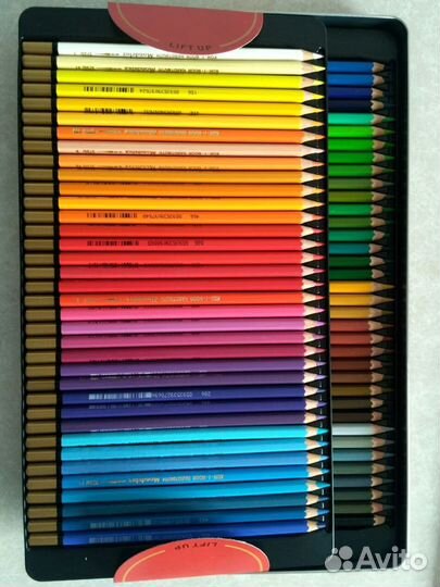 Карандаши художественные, акварель, 72 шт