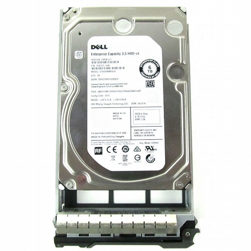 [W1C90] Жесткий Диск Dell 6tb Sata3 3.5" Hdd W1c90