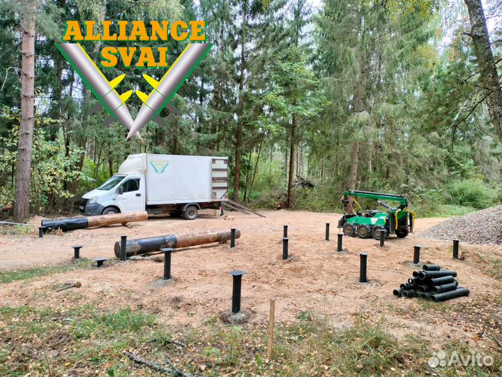 Винтовые сваи