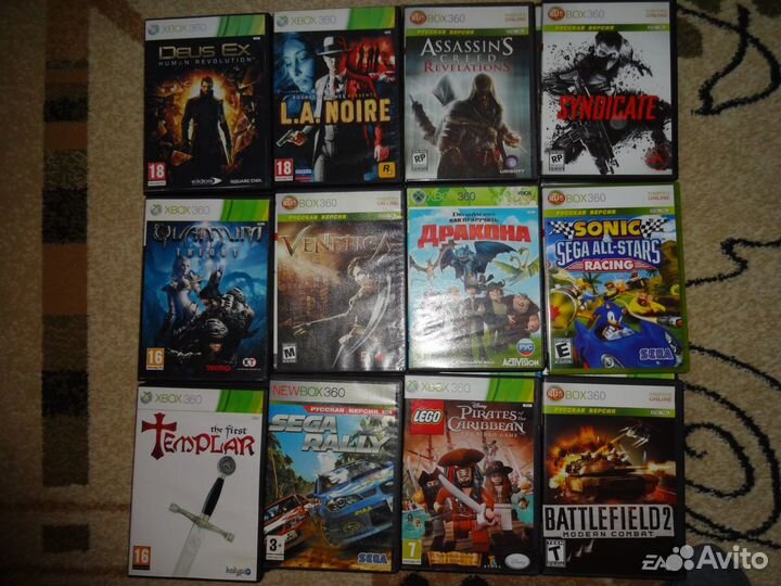 Игры для x-box 360
