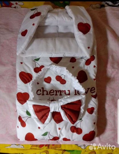 Конверт на выписку для девочки