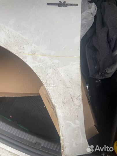 Крыло переднее левое шкода рапид 2018