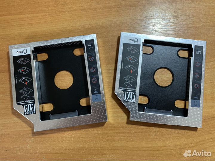 Переходники для второго HDD/SSD в ноутбуке