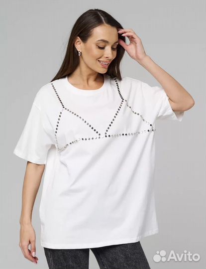 Футболка женская оверсайз