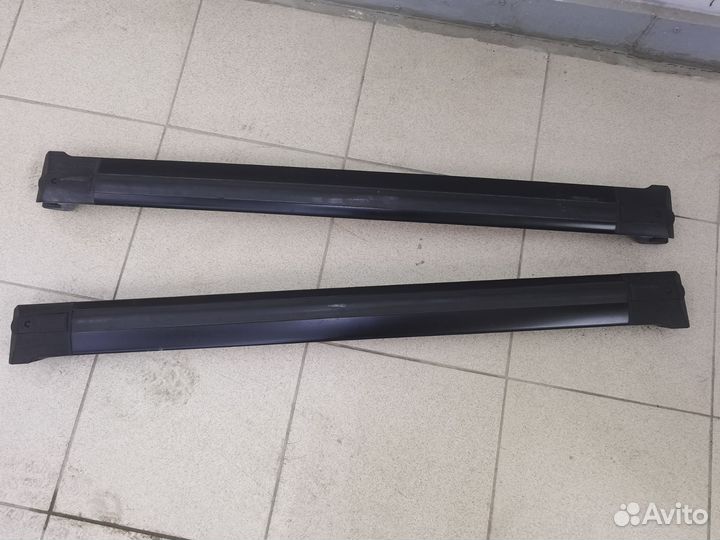 Поперечины на рейлинги на Hyunday Santa Fe