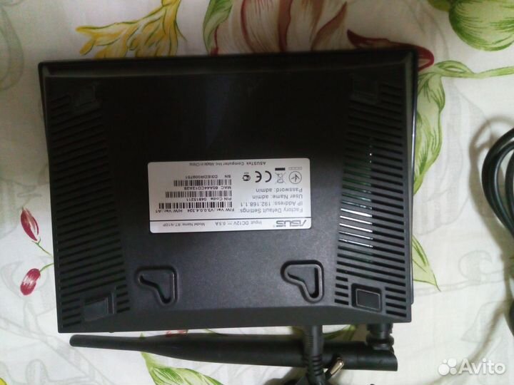 Wifi роутер asus RT-N10P