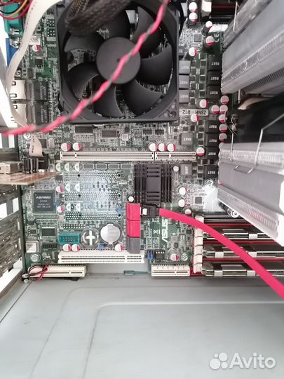 Сервер Xeon 2 проца, 12 ядер/24 потока, 48 Гб DDR3