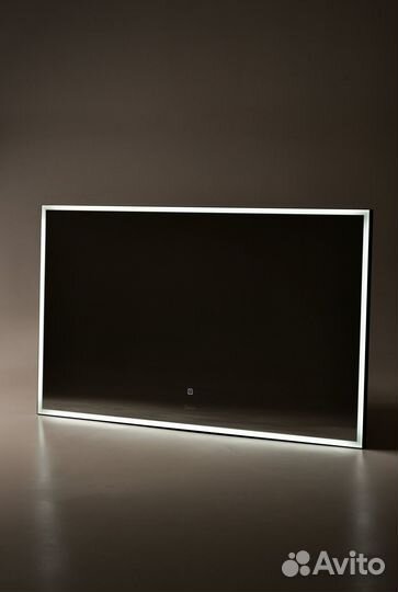 Зеркало Sintesi Armadio black 120 SIN-spec-armadio-black-120 с LED-подсветкой 1200x700