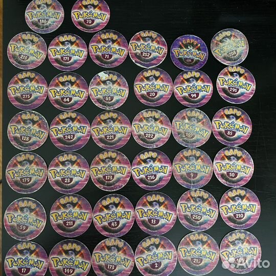 Фишки Pokemon кэпсы tas nintendo