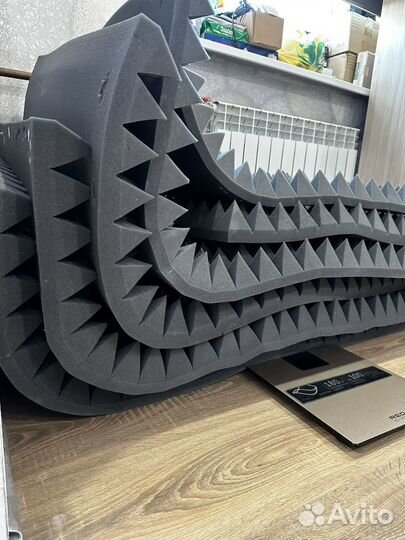 Акустический поролон пирамида