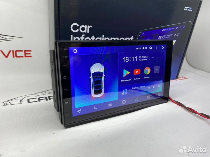 Магнитола универсальная CC2L Teyes 1/16 7 дюймов