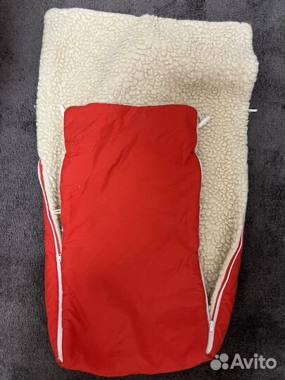 Зимний конверт в коляску