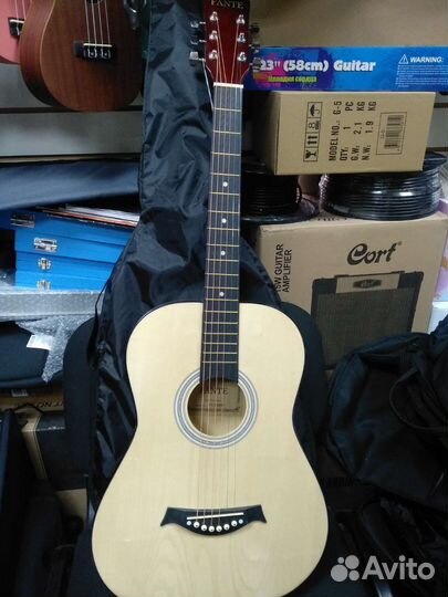 Гитара + чехол, новая