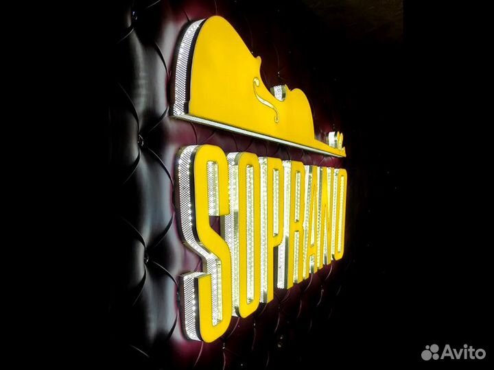 Световые объемные буквы. Вывески