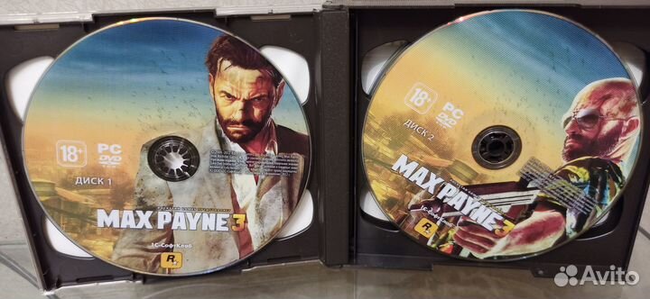 Max Payne 3, 1С, 4 DVD