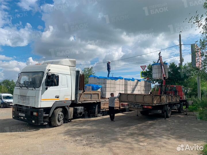 Газобетон автоклав ГОСТ пр. Пораблок с доставкой