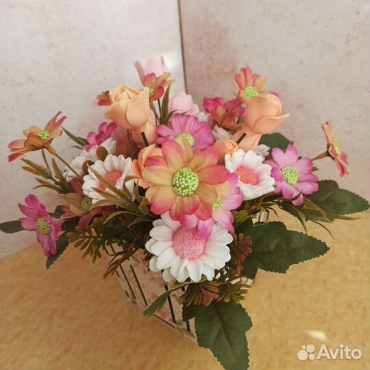 Букет в подарок, интерьерная композиция