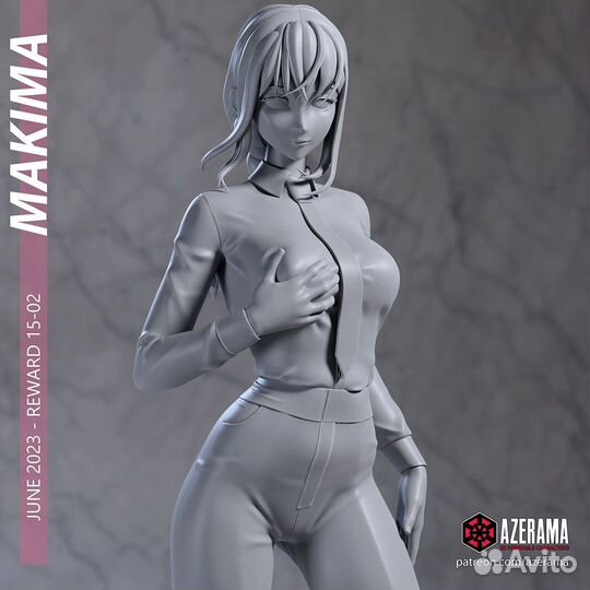 Печать фигурки Человек Бензопила Макима