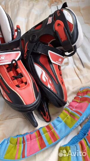 Коньки хокейные б/у раздвижные раз.34-37