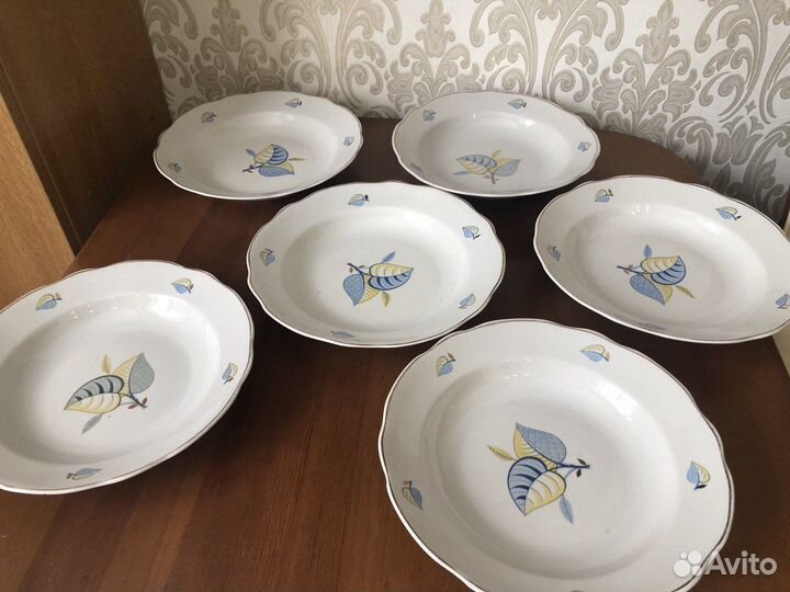 Тарелки дулево 1963 год СССР