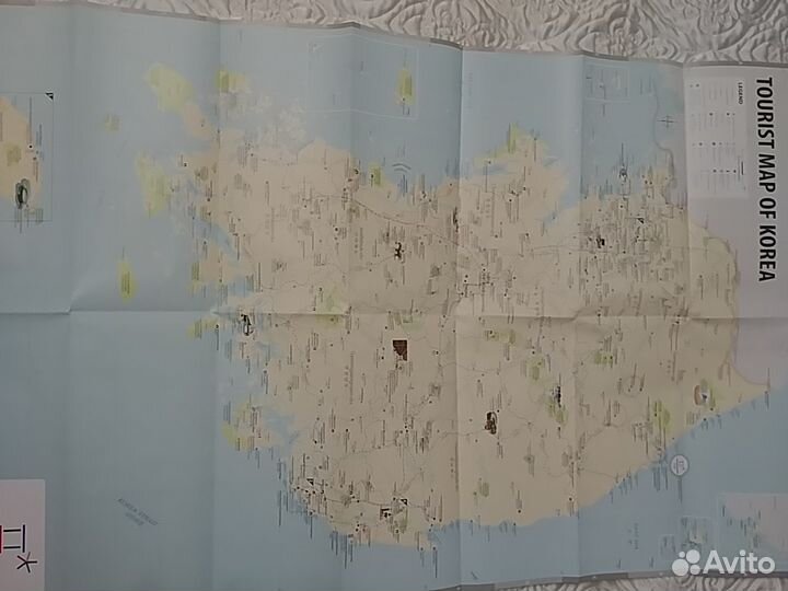 Турисиическая карта Южной Кореи