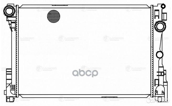 Радиатор mercedes C (W 204) /E (W212) (09) 7аt